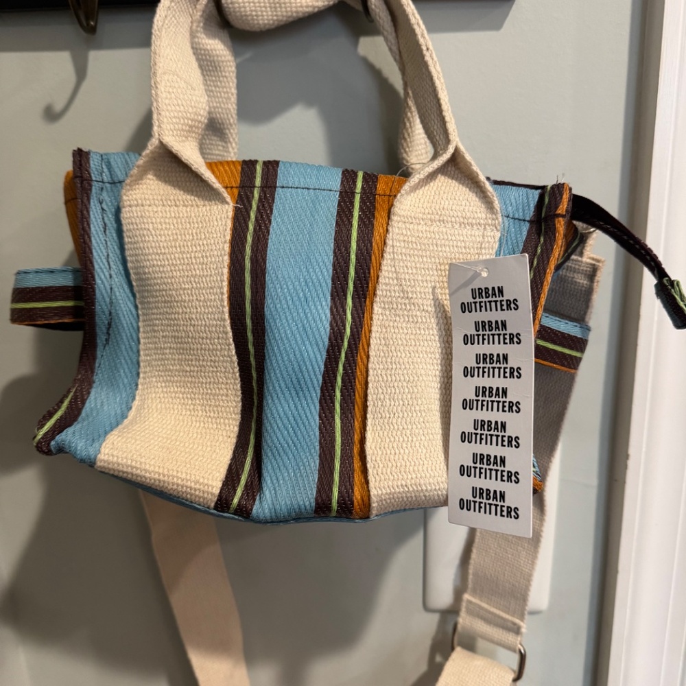 Urban Outfitters Striped Mini Tote/Crossbody - Picture 3 of 5